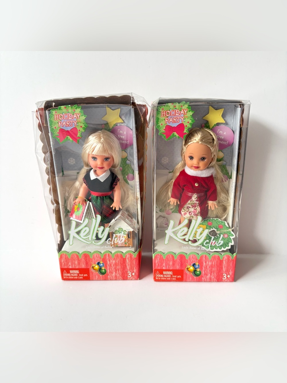 2005 Barbie Holiday Party Kelly Dolls